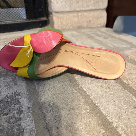 Kate Spade Sangria Watermelon Wedge Heels - Picture 13 of 15